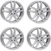 Rial 4 Felgen X10 7.5x18 ET25 5x112 SIL für TOYOTA Supra