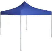 Syfax Party-Zelt 291 x 291 x 315 cm Blau Oxford-Stoff