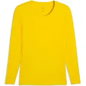 Puma teamLIGA26 Baselayer Tee LS faster yellow (07) S