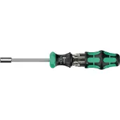 Wera Kraftform Kompakt 27 RA 2, 6-teilig integrierte Ratsche mit Feinverzahnung
