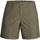Royal Robbins - Women's Hemp Adventure Short - Shorts Gr 16 oliv