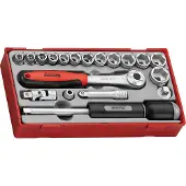 Teng Tools TT3819 19-teiliger 3/8" Steckschlüsselsatz