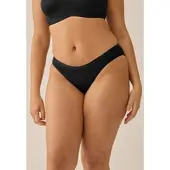 Naturana Slip "The Thursday", Damen, Gr. 48, 1 Stk., schwarz, Microfaser, Obermaterial: 76% Polyamid, 24% Elasthan, unifarben, Unterhosen Slip, feminin, elastisch, bequem, eng, weich