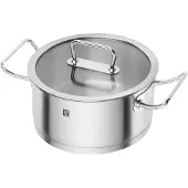 Zwilling Pro Bratentopf 24 cm, 18/10 Edelstahl