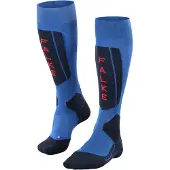 Falke Skistrümpfe "SK5 Expert", Herren, Gr. 39-41, blau (olympic), Materialmix, Socken Skistrümpfe, schneller Wärme- und Feuchtigkeitstransport