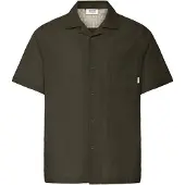 Indicode Kurzarmhemd "Kurzarmhemd IDCorson", Herren, Gr. 3XL, N-Gr, grün (army), Obermaterial: 100% Baumwolle CO., Hemden Kurzarmhemd