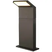 SLV 1008725 ORDI II, POLE 45, Outdoor Stehleuchte, eckig, 2200/3000 K, IP65, schwarz