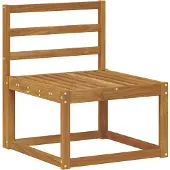 vidaXL Outdoor-Sofagarnitur 5 stk. Natur