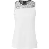 Kempa Sporttop "TankTop Athletics 29 Women", Damen, Gr. S, weiß (weiß, steingrau), Obermaterial: 100% Polyester Pol. recyc.., Tops Sporttop
