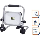 REV 2620012010, Schwarz, Grau, IP54, III, 20 W, LED, 6500 K