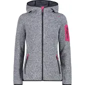 CMP Woman Jacket FIX Hood titanio-bianco-fucsia (29UM) 34