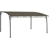 Syfax Sonnenschutzmarkisen 4 x 3 x 2,55 m Taupe