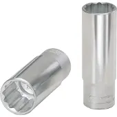 Ks Tools 917.1270, Buchse, 1/2", Metrisch, 1 Kopf/Köpfe, 21 mm, Chrom-Vanadium-Stahl
