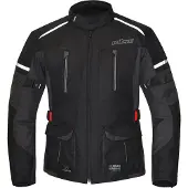 Büse Rider wasserdichte Motorrad Textiljacke, schwarz, 2XL