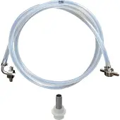 BieTal Bier Schlauch Leitung 500cm CNS Tülle ohne Ringspalt 7 mm Bierschlauch
