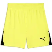 Puma Teamfinal Shorts Kinder - Neongelb | Größe: 140