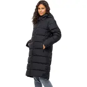 Jack Wolfskin Frozen Palace Coat W Daunenmantel Freizeitmantel Damen schwarz M