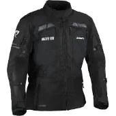 Difi Granada Aerotex wasserdichte Motorrad Textiljacke, schwarz, 2XL