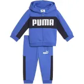 Puma Minicats Ess Block Trainingsanzug Blau 12-18 Months Kinder Blau 12-18 Months