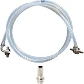 BieTal Bier Schlauch Leitung 500cm Messing Tülle 7 mm Bierschlauch Zapfanlage
