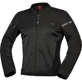 IXS Oxy-Air Mesh Motorrad Textiljacke, schwarz, L