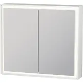 Duravit Spiegelschrank L-Cube 80x70x15,5cm, we. ma, m Waschp.-Bel.