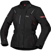 IXS Damen Jacke Tour Liz-ST schwarz-rot DL rot-schwarz