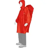 Tatonka Herren Poncho Cape, Uni Regenbekleidung, red, rot, Größe:S