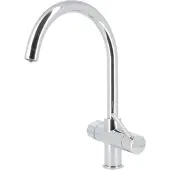 BieTal Wasserhahn Küche BT-504 5-Wege C-Auslauf Küchenarmatur Chrom glänzend