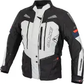 Büse Monterey wasserdichte Motorrad Textiljacke, hellgrau, 52
