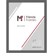 MendeFrames Holzrahmen Vollholz matt 15x21 cm grau 960
