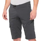 100% Ridecamp Kurze Hose Grau 32 Mann Grau 32