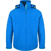 Crazy4Sailing Segeljacke Texel Blau S wasserdicht winddicht atmungsaktiv mit abnehmbarer Kapuze