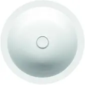 Bette BetteBalance Unterbauwaschtisch, rund, 475x475x123mm, mit BetteGlasur Plus, A246-438PW