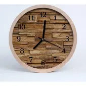 Tulup Holzuhr 30fi cm wanduhr - Die Architektur