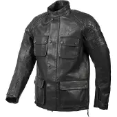 Rukka R.S. Zoorace Motorrad Lederjacke, schwarz, 48