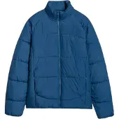 4F Herren Winterjacke wasserabweisend, reißfest, mit hohem Kragen und synthetischer Daunenfüllung