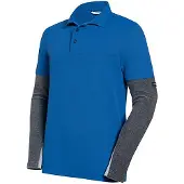 Uvex Poloshirt cut blau Gr. 3XL