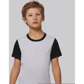 Pro Act Zweifarbiges Kurzarmtrikot für Kinder