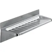 Kwc Seifenablage, RODAN, Edelstahl, 195x77x96 mm, AP, Abflusslöcher