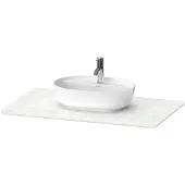 Duravit Luv Quarzsteinkonsole LU9469, Breite 988mm, passend zu Waschtischunterbau LU9564, LU9569, LU946901717, Farbe: Weiß Struktur