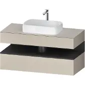 Duravit Waschtischunterschrank Qatego 120x55x60cm, gra m/ta m, Pl, 1 Kast