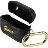GUESS 4G Script PC /PU-Hülle für AirPods Pro Grau