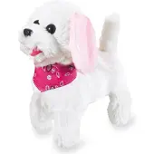 Jamara Trixi RC Plüschhund Weiss/Rosa 27MHz