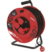 Emos 1908245003 Stromverlängerung 50 m 4 AC-Steckdose(n) Outdoor Schwarz