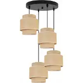 Light11 HOME Hängelampe, Deckenleuchter, Lampenschirm, Boho Juta