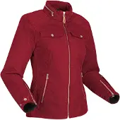 Segura Bahia Damen Motorrad Textiljacke, rot, 46