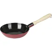 Riess Holzknechtpfanne Bratpfanne Ø20cm rot Emaille