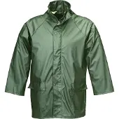 Terrax Bekleidung 0463-440 PolyurethanStretch Regenjacke oliv Größe