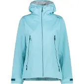 CMP Woman Jacket Fix Hood Acqua 38